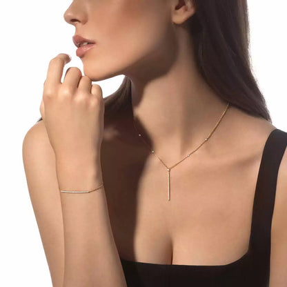 [LUXORA]Diamond Thin Bangle 0.15ct My Twin Toi & Moi