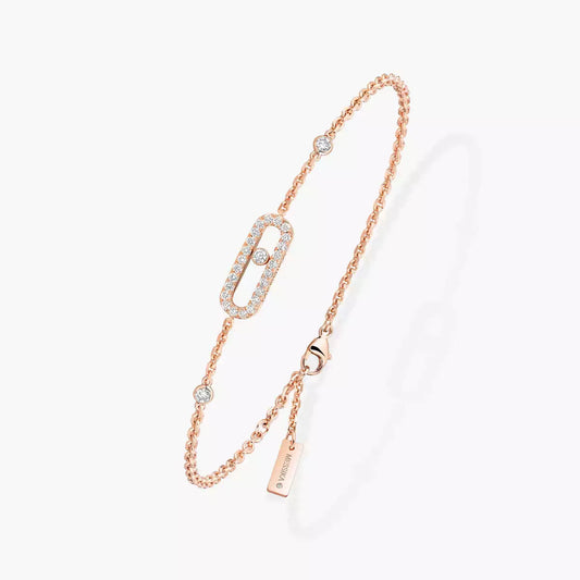 [LUXORA]Move Uno Diamond Bracelet