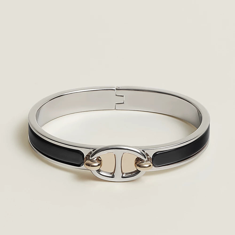 [LUXORA]CLIC CHAINE SILVER BRACELET