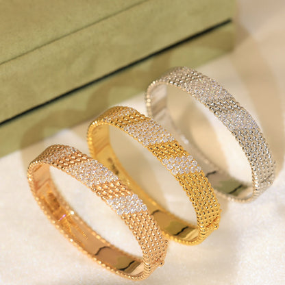 [LUXORA]  FIVE-ROW DIAMOND BRACELET