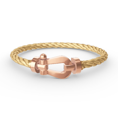 [LUXORA]FORCE LARGE HORSESHOE NO DIAMOND BRACELET ROSE GOLD
