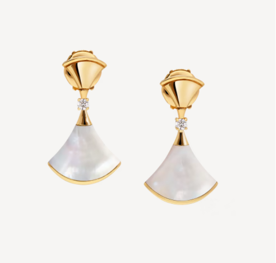[LUXORA]DREAM MOP 1 DIAMOND EARRINGS