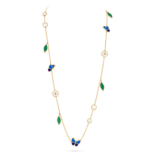 [LUXORA] 26 NEW CLOVER 15 MOTIFS LUCKY NECKLACE