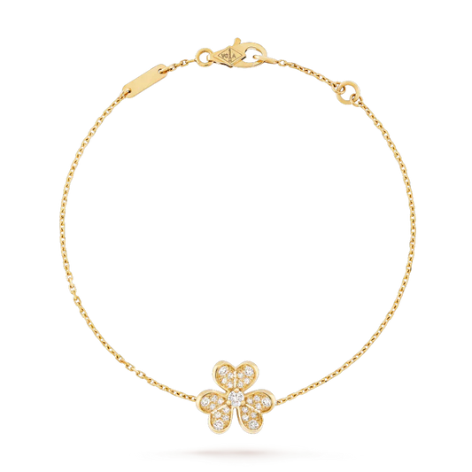 [LUXORA]FRIVOLE GOLD BLUMEN DIAMANTEN ARMBAND