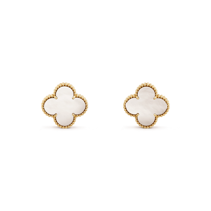 [LUXORA]CLOVER MINI GOLD EARRINGS