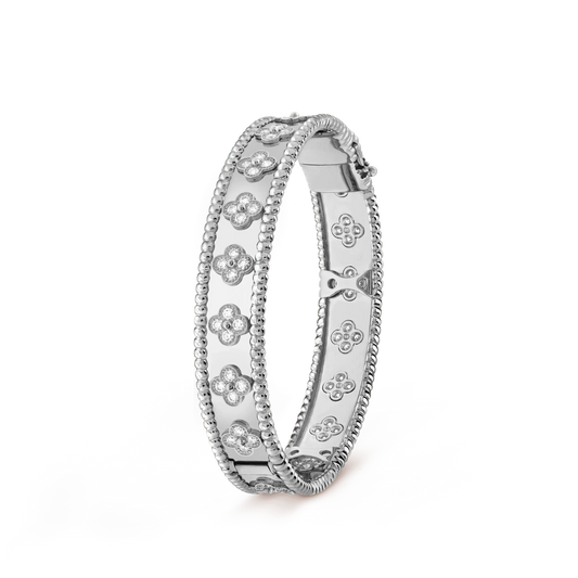 [LUXORA]CLOVER ARMBAND 8MM DIAMANTEN
