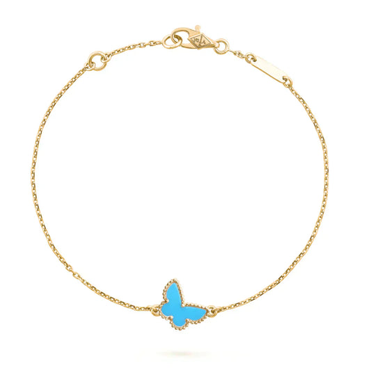 [LUXORA] BUTTERFLY TÜRKIS SCHMETTERLING ARMBAND