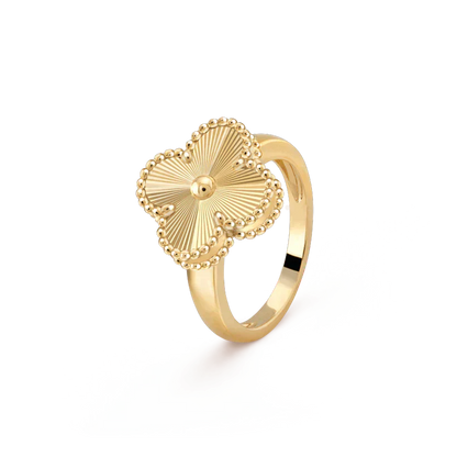 [LUXORA]CLOVER GOLD RING