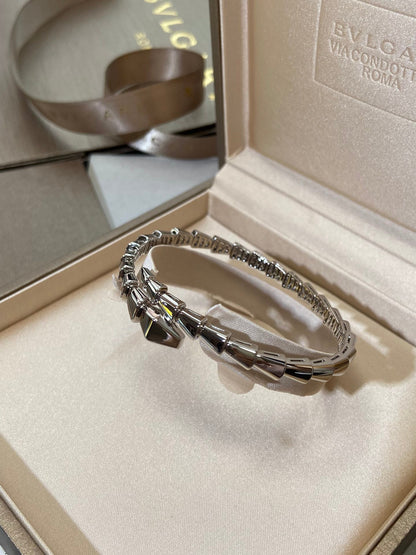 [LUXORA]SERPENTI VIPER SILVER BRACELET