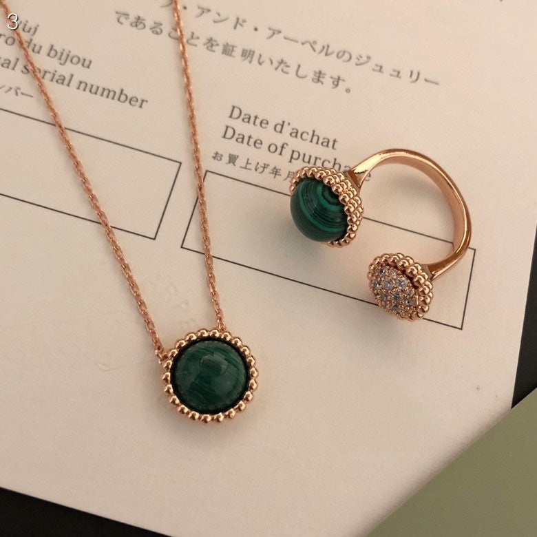 [LUXORA]PERLEE COULEURS DIAMOND ROSE GOLD BETWEEN THE FINGER RING