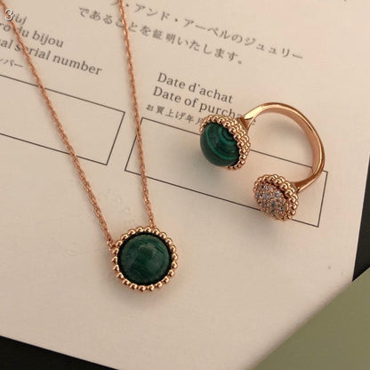 [LUXORA]PERLEE COULEURS DIAMOND ROSE GOLD BETWEEN THE FINGER RING