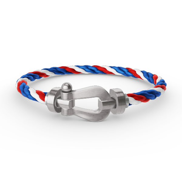 [LUXORA]FORCE LARGE HORSESHOE NO DIAMOND BRACELET SILVER