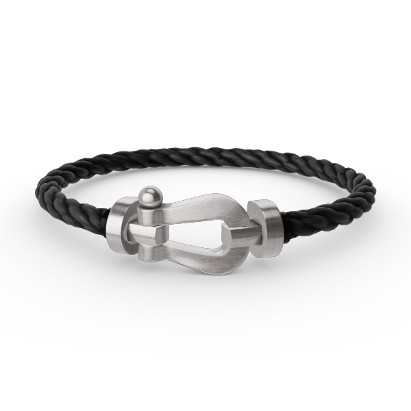 [LUXORA]FORCE LARGE HORSESHOE NO DIAMOND BRACELET SILVER