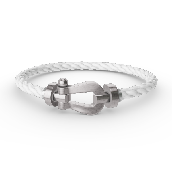 [LUXORA]FORCE LARGE HORSESHOE NO DIAMOND BRACELET SILVER