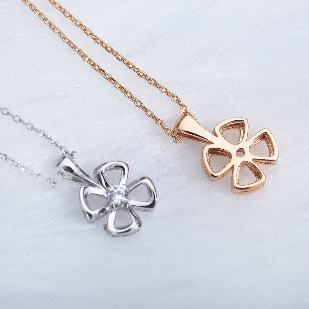 [LUXORA]FIOREVER NECKLACE DIAMOND CENTER