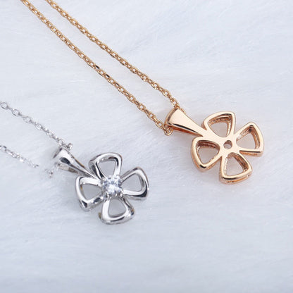 [LUXORA]FIOREVER NECKLACE DIAMOND CENTER